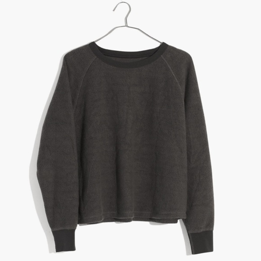 Madewell (Miles) Fleece Pajama Sweatshirt  Sweater NWT